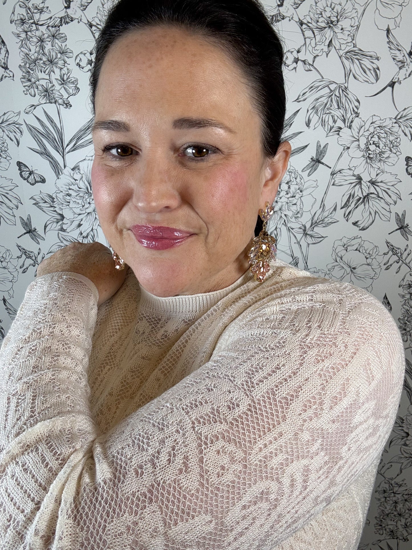 Winter Haze Lace Top