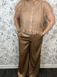 Champagne Hour Satin Trouser