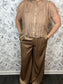 Champagne Hour Satin Trouser