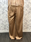 Champagne Hour Satin Trouser