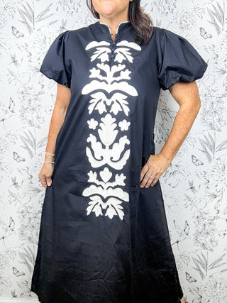 Heirloom House Embroidered Midi