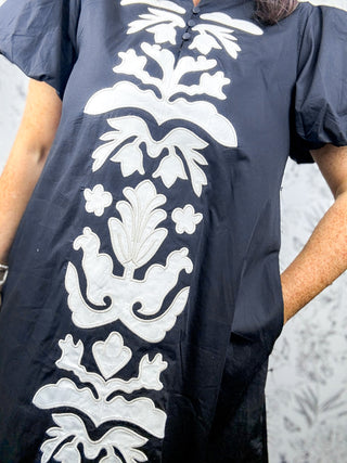 Heirloom House Embroidered Midi