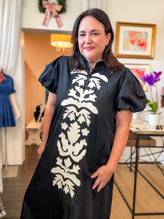 Heirloom House Embroidered Midi