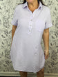 Geaux Time Striped Dress