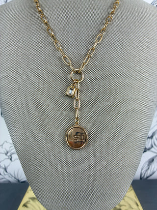 Sedum Game Day Necklace