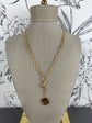 LSU coin Y-necklace, GAME DAY