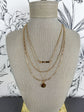 layered lsu game day jewelry