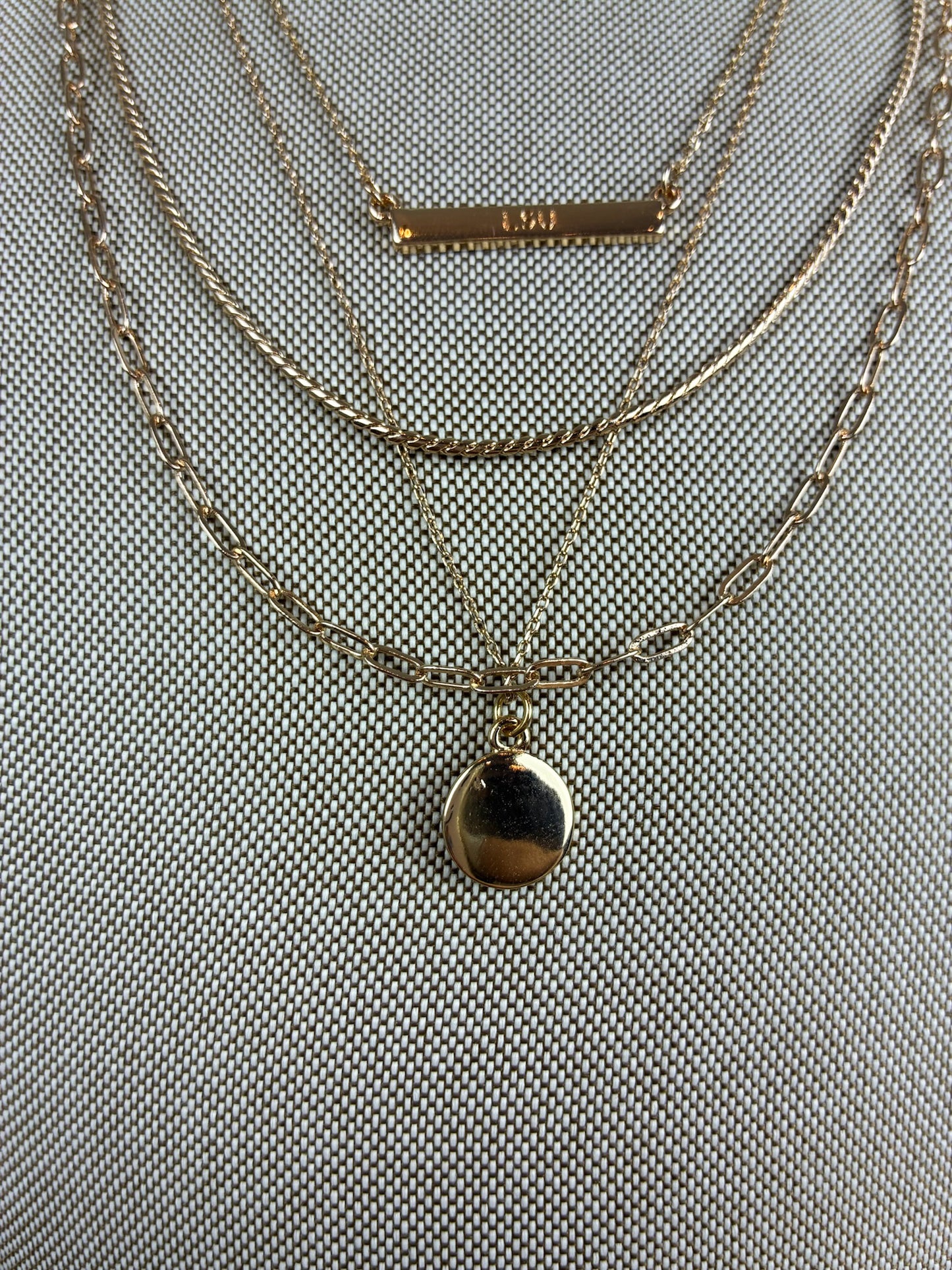 Taytum Layered Game Day Necklace