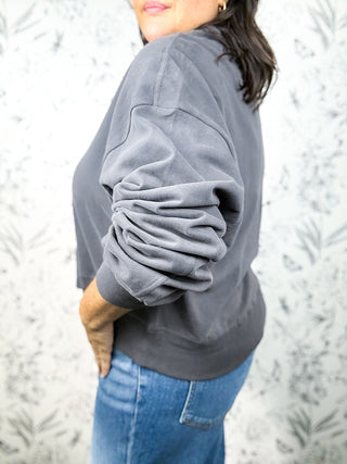 Weekender Polo Pullover | Coal