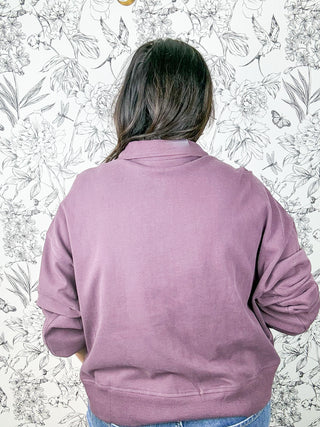 Weekender Polo Pullover | Cocoa