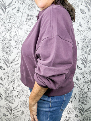 Weekender Polo Pullover | Cocoa