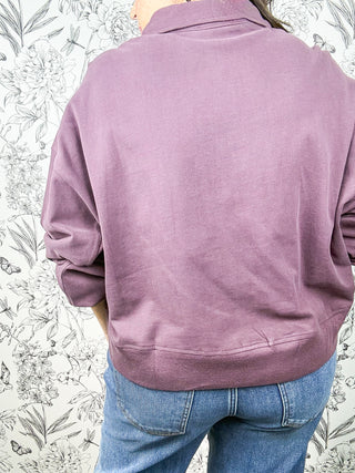 Weekender Polo Pullover | Cocoa