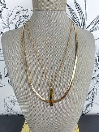 Kona Layered Game Day Necklace