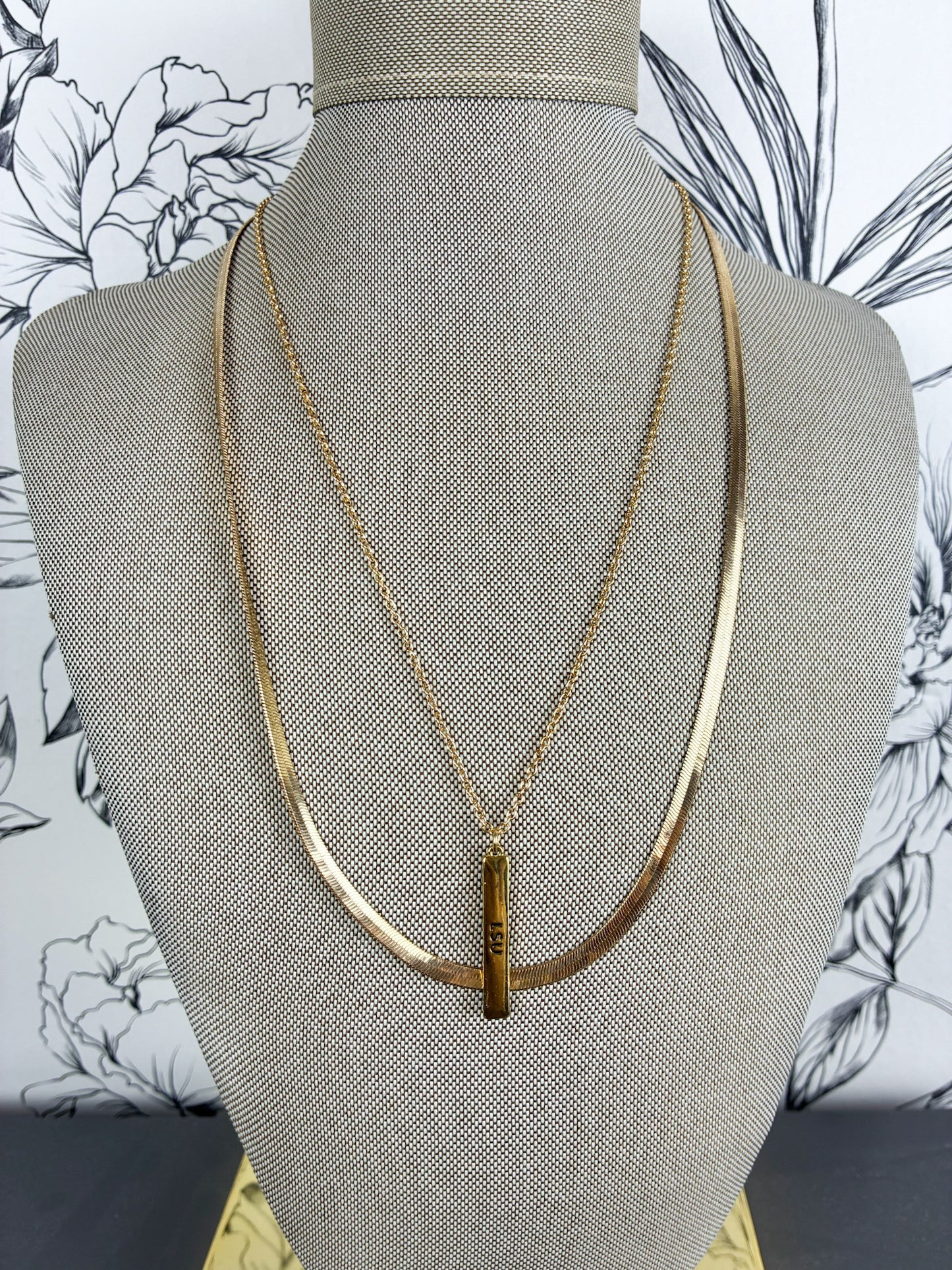 Kona Layered Game Day Necklace