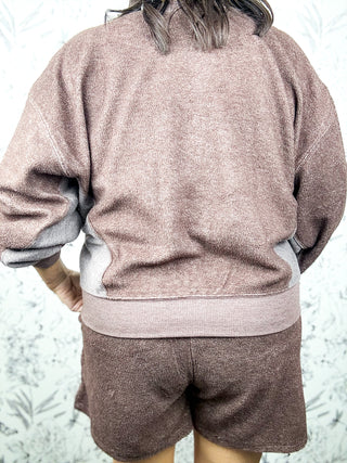 Weekend Plans Fleece Set | Brown
