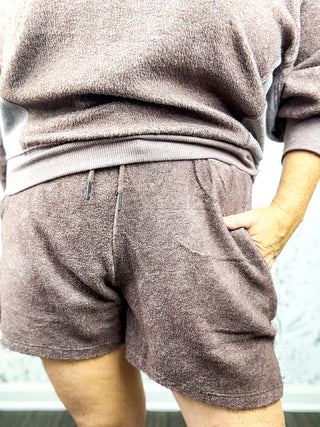 Weekend Plans Fleece Set | Brown