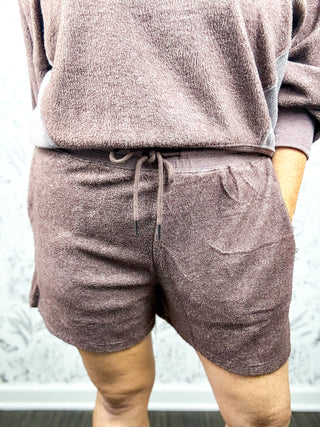 Weekend Plans Fleece Set | Brown