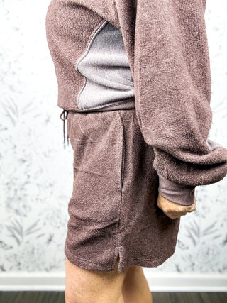 Weekend Plans Fleece Set | Brown