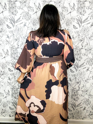 Maple Manor Midi Dress
