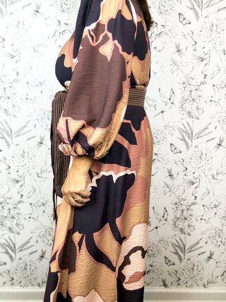 Maple Manor Midi Dress