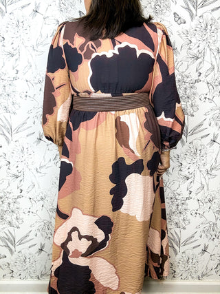 Maple Manor Midi Dress