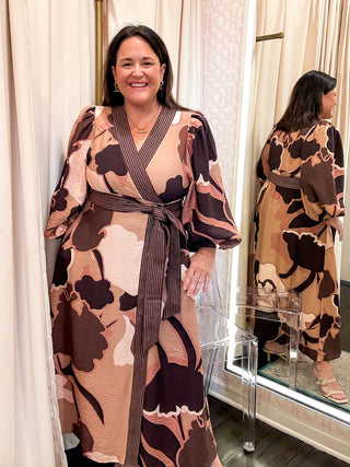 Maple Manor Midi Dress