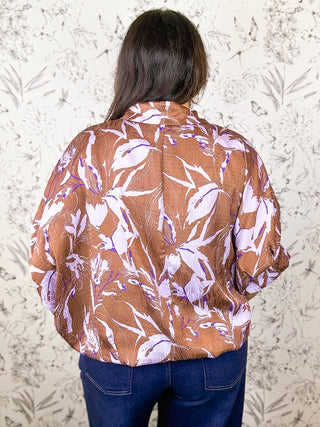 Cocoa Lane Blouson Blouse