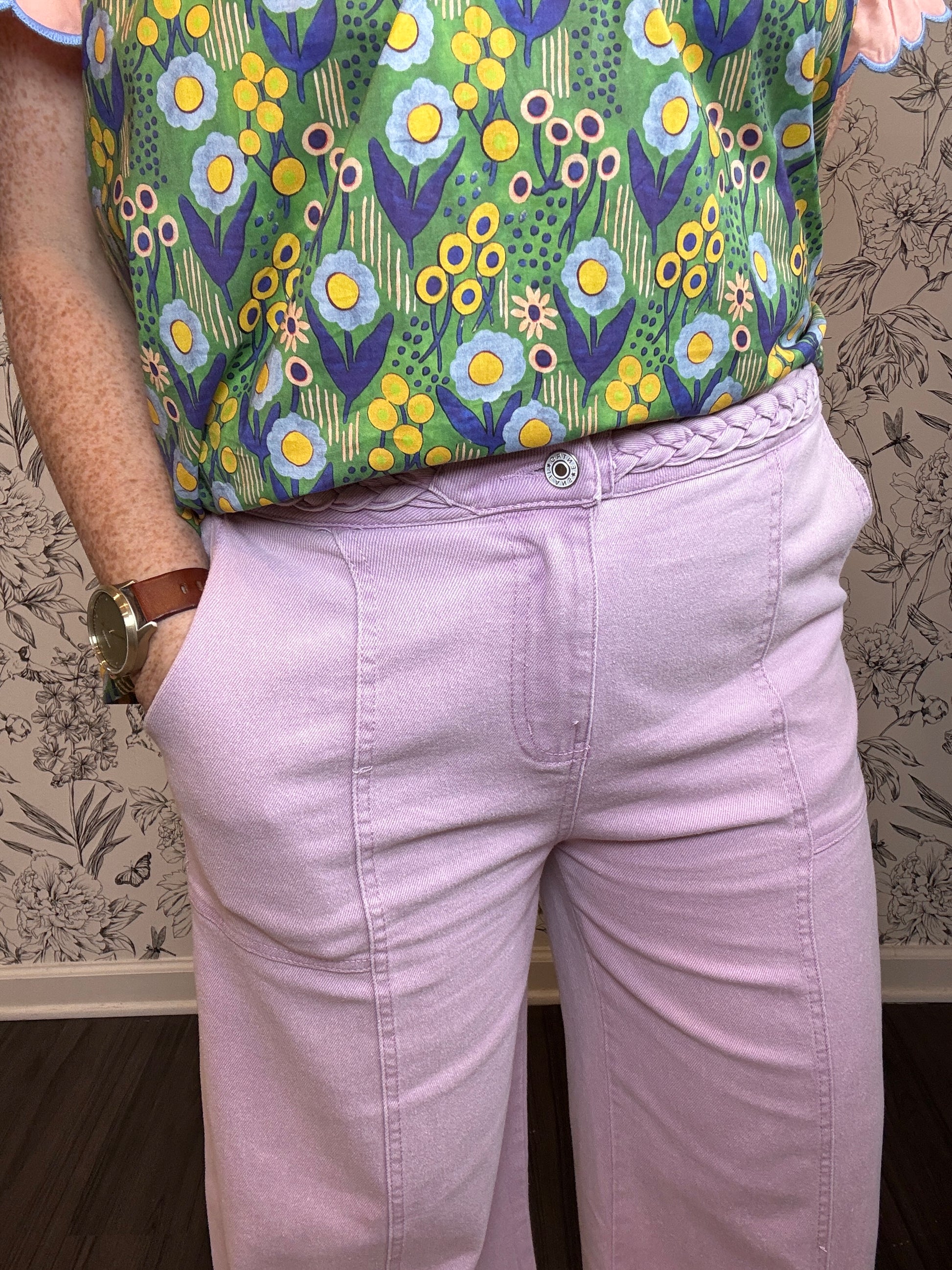 The Laura Braided Crop Pant - Best & Co. Boutique