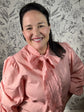 Rosette Ribbon Bow Blouse - Best & Co. Boutique