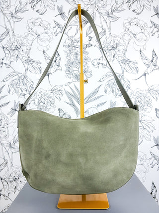 Sophia Suede Hobo | Olive