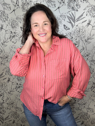 Perfect Stripe Button Up | Gelato