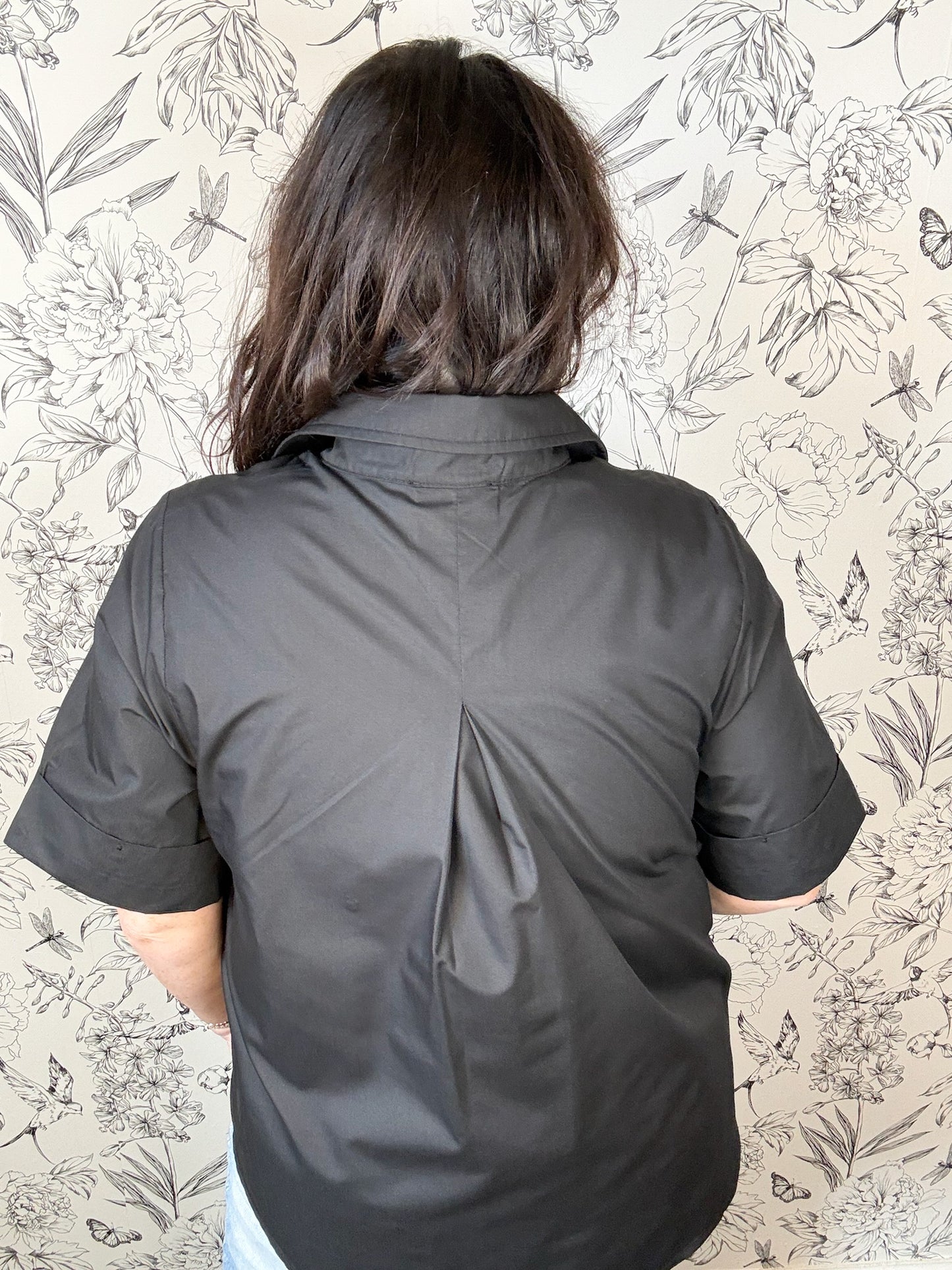 Black Button Up