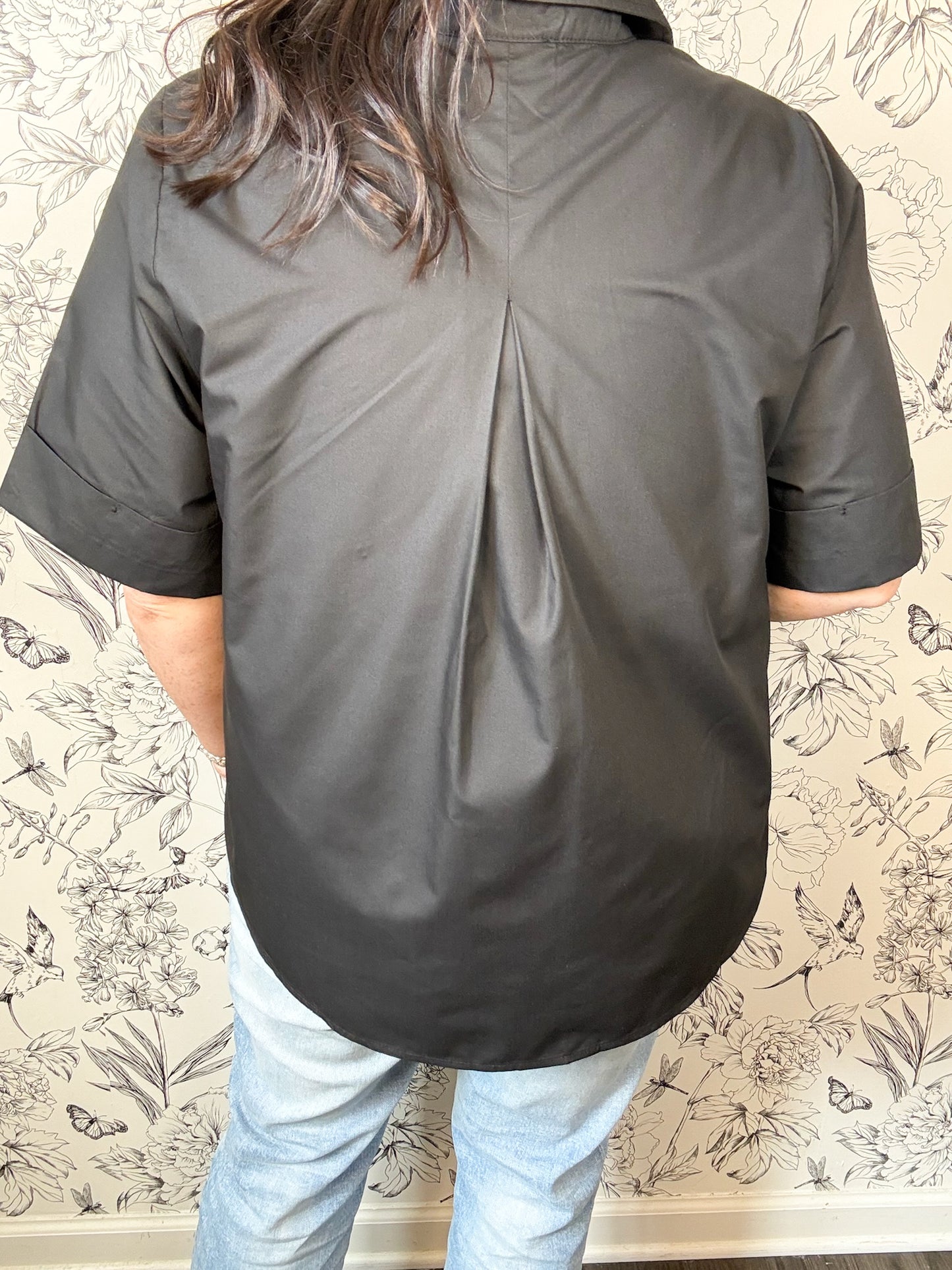 Black Button Up