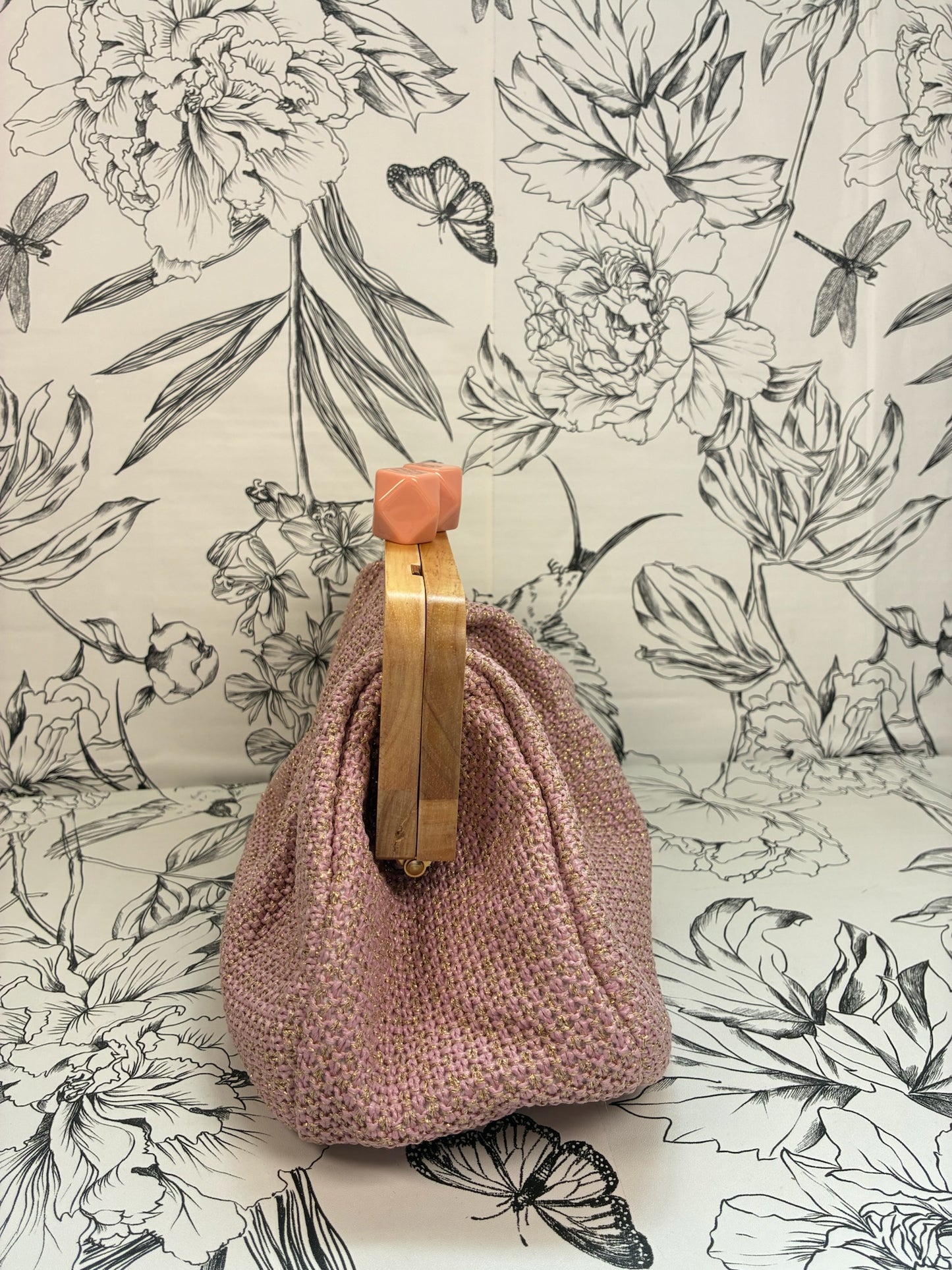 Lia Pink Clutch