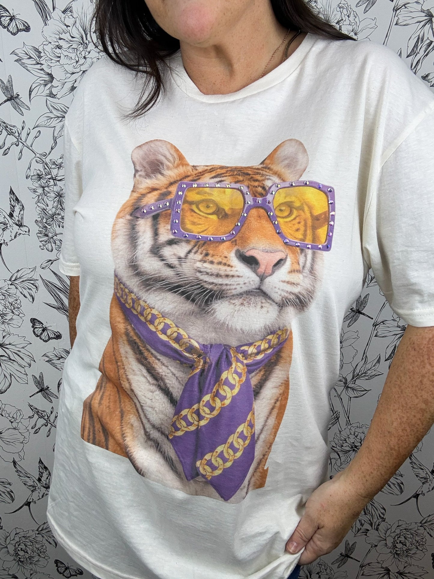 Gold Standard Tiger Bling Tee