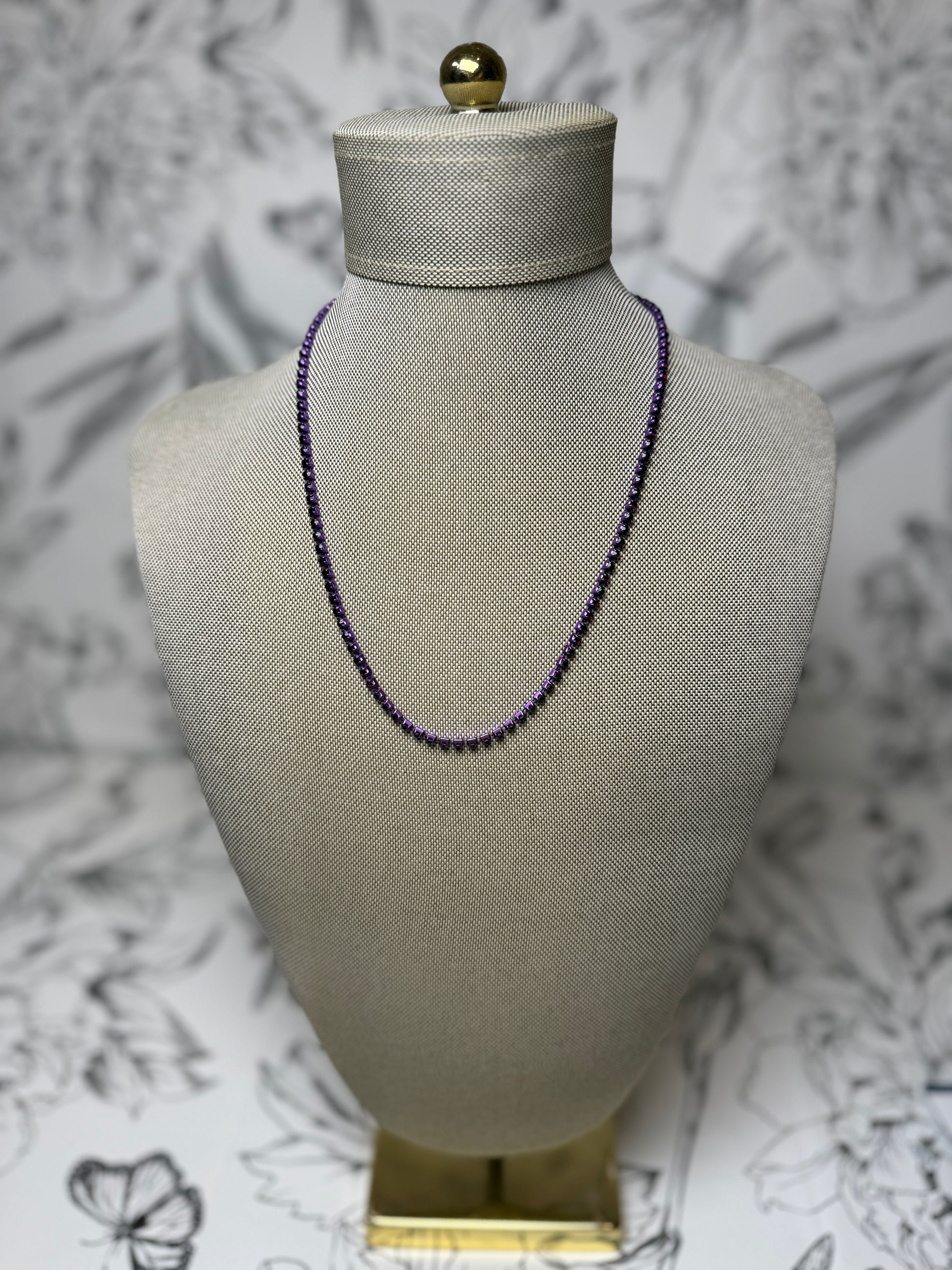 Rhinestone Necklace - Best & Co. Boutique