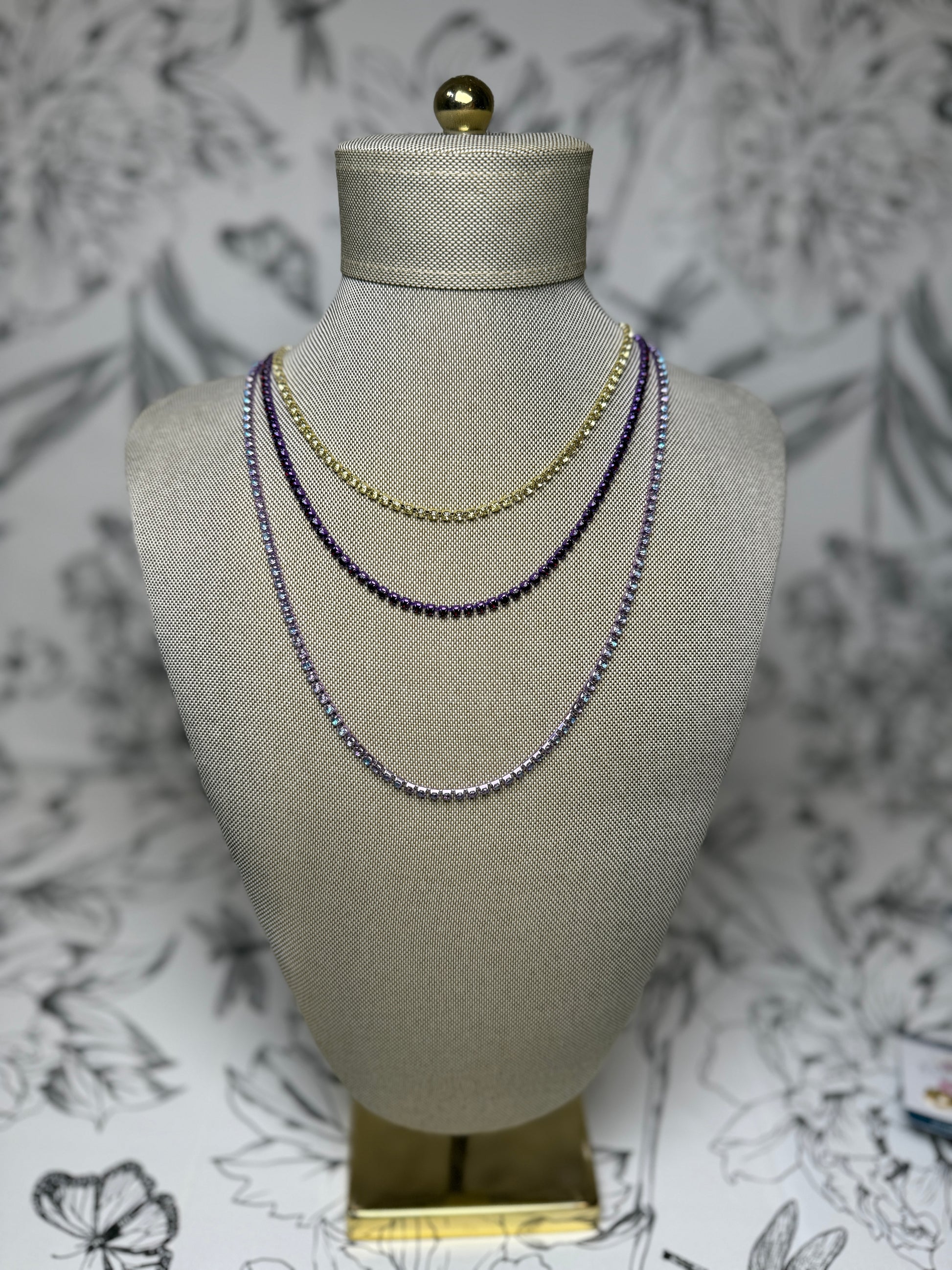 Rhinestone Necklace - Best & Co. Boutique