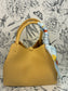 yellow scarf venice bag