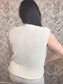 Breezy Chic Ecru Sweater Vest - Best & Co. Boutique
