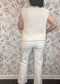 Breezy Chic Ecru Sweater Vest - Best & Co. Boutique