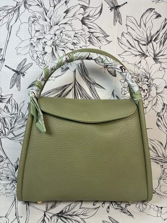 Tulum Scarf Bag | Lt Green