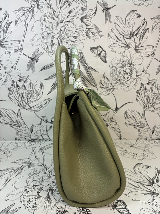 Tulum Scarf Bag | Lt Green
