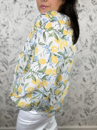 Amalfi Afternoon Blouse