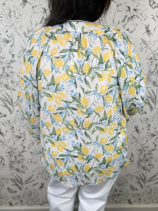 Amalfi Afternoon Blouse
