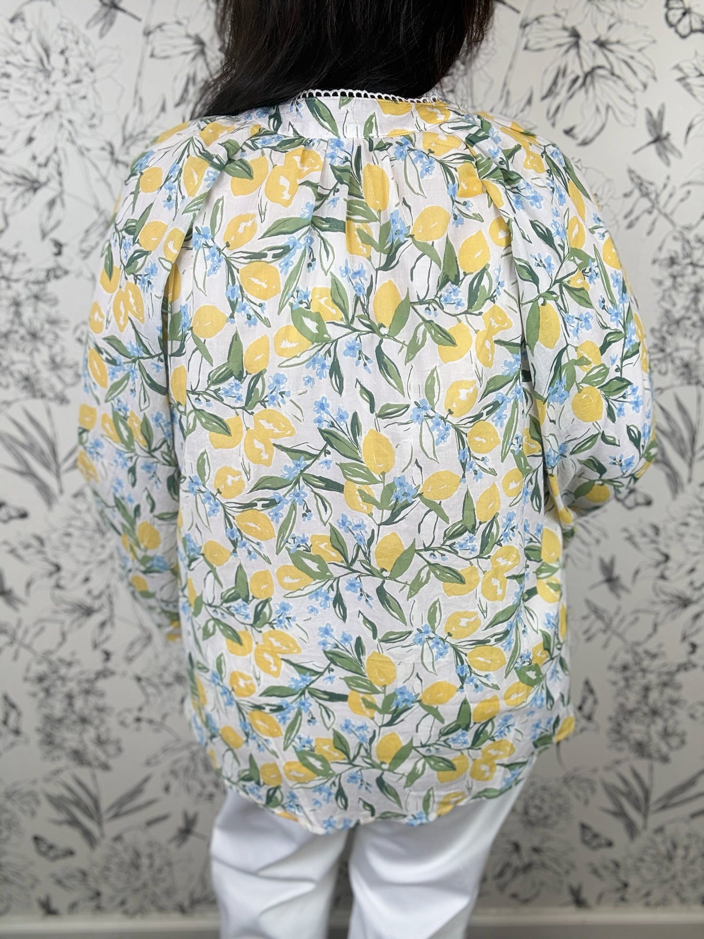 Amalfi Afternoon Blouse