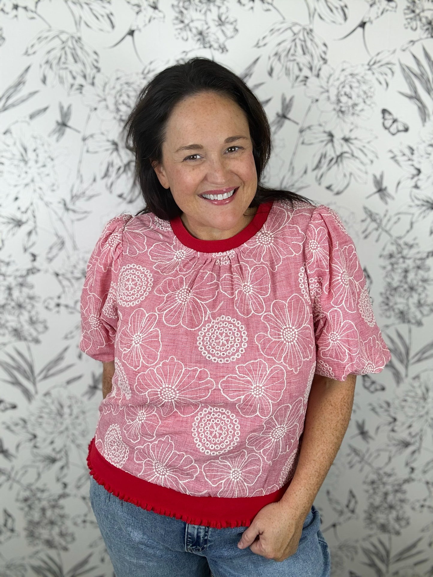 Scarlet Daydream Blouse