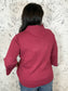 Sugared Cranberry Mock Neck