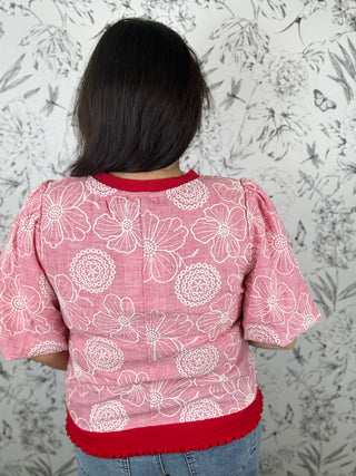 Scarlet Daydream Blouse