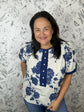Blue Hour Bloom Blouse