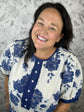 Blue Hour Bloom Blouse